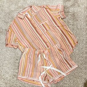 Stars Above Striped Target Pajamas Set